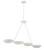 George Kovacs Undertas Four Light Island Pendant in Piastra White - P1318-792