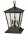 Hinkley Trellis LED Pier Mount in Regency Bronze - 1437RB-LV