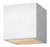 Hinkley Kube LED Wall Mount in Satin White - 1768SW