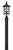 Hinkley Freeport LED Post Top/ Pier Mount in Black - 1807BK
