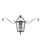 Hinkley Nouvelle LED Outdoor Lantern in Blackened Brass - 2774BLB-SCR
