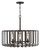 Hinkley Reid LED Outdoor Lantern in Brushed Graphite - 29505BGR-LV