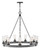 Hinkley Sawyer LED Chandelier in Aged Zinc - 29208DZ-LL