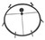 Hinkley Tress LED Chandelier in Forged Iron - 3678FE