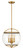 Hinkley Calvin LED Pendant in Heritage Brass - 3934HB