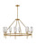 Hinkley Ana LED Chandelier in Heritage Brass - 38258HB