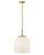 Hinkley Willa LED Convertible Pendant in Heritage Brass - 45097HB