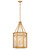 Hinkley Sura LED Pendant in Distressed Brass - 47467DA