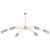 Hinkley Altman LED Chandelier in Lacquered Brass - 48306LCB