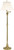House of Troy Newport One Light Floor Lamp in Antique Brass - N604-AB