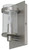 House of Troy Lake Shore One Light Wall Sconce in Satin Pewter - LS206-SP