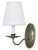 House of Troy Lake Shore One Light Wall Sconce in Antique Brass - LS217-AB