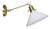 House of Troy Otis One Light Wall Sconce in Antique Brass - OT675-AB-WT