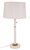 House of Troy Rupert Three Light Table Lamp in White - RU750-WT House of Troy Rupert Three Light Table Lamp in White - RU750-WT