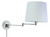 House of Troy Townhouse One Light Wall Sconce in Polished Nickel - TH725-PN