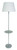 House of Troy Vernon Three Light Floor Lamp in Platinum Gray - VER502-PG