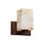 Justice Designs Alabaster Rocks LED Wall Sconce in Dark Bronze - ALR-8441-15-DBRZ-LED1-700