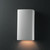 Justice Designs Ambiance Lantern in Bisque - CER-0910W-BIS