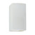 Justice Designs Ambiance LED Lantern in Gloss White - CER-0910W-WHT-LED1-1000
