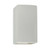 Justice Designs Ambiance Lantern in Matte White - CER-0915W-MAT
