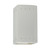 Justice Designs Ambiance LED Lantern in Matte White - CER-0925-MAT-LED1-1000