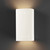 Justice Designs Ambiance Lantern in Gloss White - CER-0925W-WHT