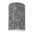 Justice Designs Ambiance LED Lantern in Granite - CER-0990W-GRAN-LED1-1000