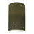Justice Designs Ambiance One Light Wall Sconce in Matte Green - CER-0990-MGRN