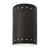 Justice Designs Ambiance Lantern in Hammered Iron - CER-0995-HMIR