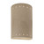 Justice Designs Ambiance Lantern in Sienna Brown Crackle - CER-0995W-CKS