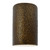 Justice Designs Ambiance LED Lantern in Hammered Brass - CER-1260W-HMBR-LED1-1000