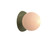 Justice Designs Ambiance LED Wall Sconce in Matte Green - CER-3040-MGRN
