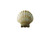 Justice Designs Ambiance LED Wall Sconce in Scallop Shell - CER-3730-SEAS-LED1-1000