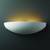 Justice Designs Ambiance Wall Sconce in Bisque - CER-5300-BIS