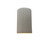 Justice Designs Ambiance One Light Wall Sconce in Matte White w/ Champagne Gold - CER-5740-MTGD