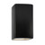Justice Designs Ambiance Wall Sconce in Carbon - Matte Black - CER-5915-CRB