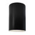 Justice Designs Ambiance Wall Sconce in Carbon - Matte Black - CER-5940-CRB