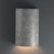 Justice Designs Ambiance Wall Sconce in Mocha Travertine - CER-5940-TRAM