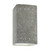 Justice Designs Ambiance Wall Sconce in Mocha Travertine - CER-5920W-TRAM