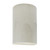 Justice Designs Ambiance Wall Sconce in White Crackle - CER-5940W-CRK