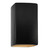 Justice Designs Ambiance LED Wall Sconce in Carbon Matte Black with Champagne Gold internal - CER-5955W-CBGD