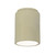 Justice Designs Radiance LED Flush-Mount in Vanilla (Gloss) - CER-6100W-VAN-LED1-1000