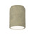 Justice Designs Radiance Flush-Mount in Navarro Sand - CER-6100-NAVS