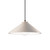 Justice Designs Radiance One Light Pendant in Matte White - CER-6240-MAT-DBRZ-BKCD