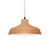 Justice Designs Radiance One Light Pendant in Adobe - CER-6260-ADOB-MBLK-BEIG-TWST