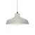 Justice Designs Radiance One Light Pendant in Matte White - CER-6260-MAT-MBLK-BEIG-TWST