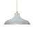 Justice Designs Radiance One Light Pendant in Concrete - CER-6263-CONC-ABRS-BEIG-TWST