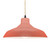 Justice Designs Radiance One Light Pendant in Gloss Blush - CER-6265-BSH-MBLK-BEIG-TWST