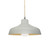 Justice Designs Radiance One Light Pendant in Matte White w/ Champagne Gold - CER-6260-MTGD-NCKL-BEIG-TWST