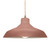 Justice Designs Radiance One Light Pendant in Canyon Clay - CER-6265-CLAY-ABRS-BEIG-TWST